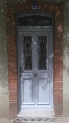 Porte d'entrée, Certifié Qualibat RGE-Porte d'entrée à 58mm doubles joints